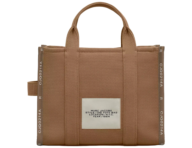 【MARC JACOBS】 THE TOTE BAG Marc Jacobs The Leather Medium Tote Bag - Wolf Grey